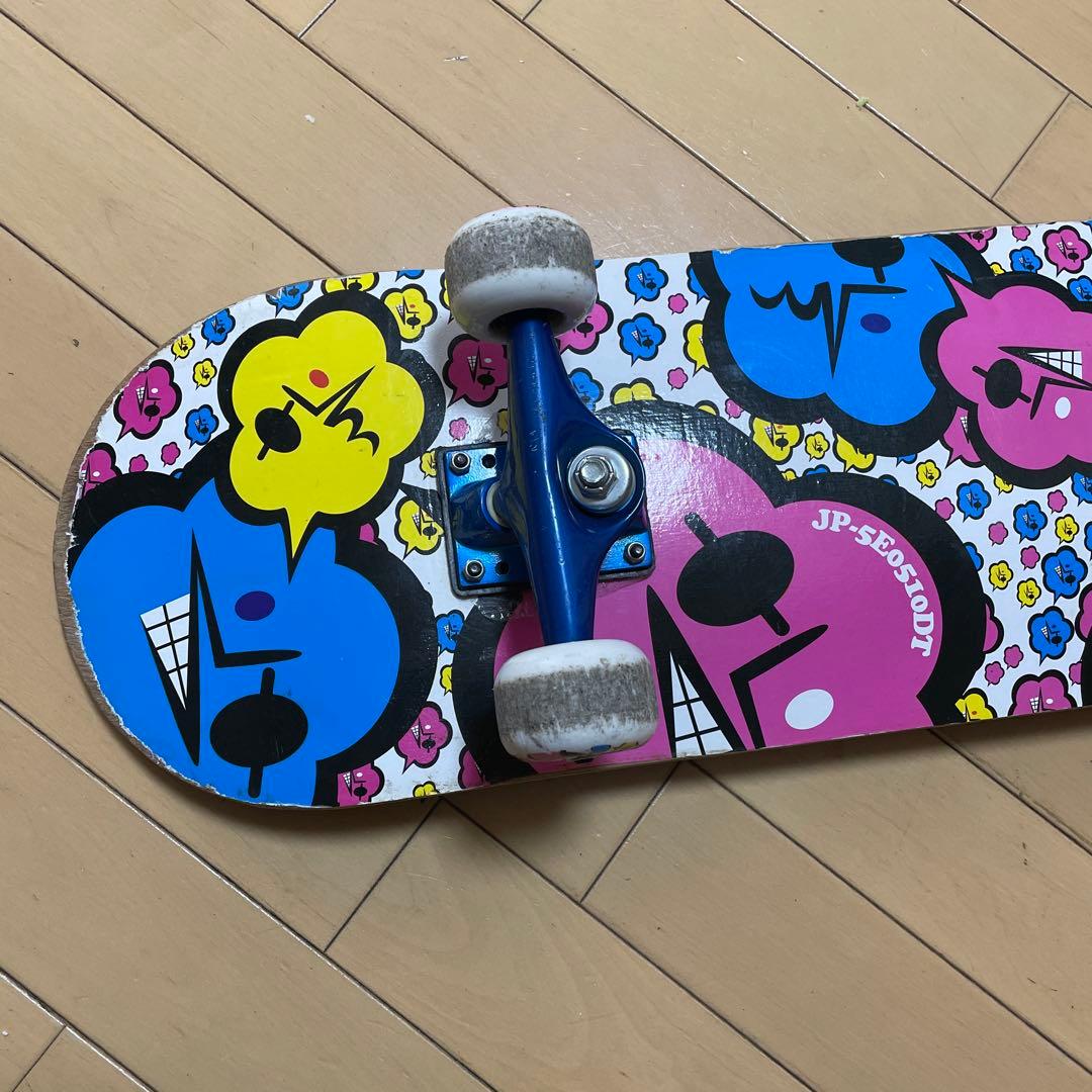 ⭐️初心者向け⭐️良品⭐️KROOKED⭐️かも⭐️スケートボード⭐️コンプリート⭐️カラフル