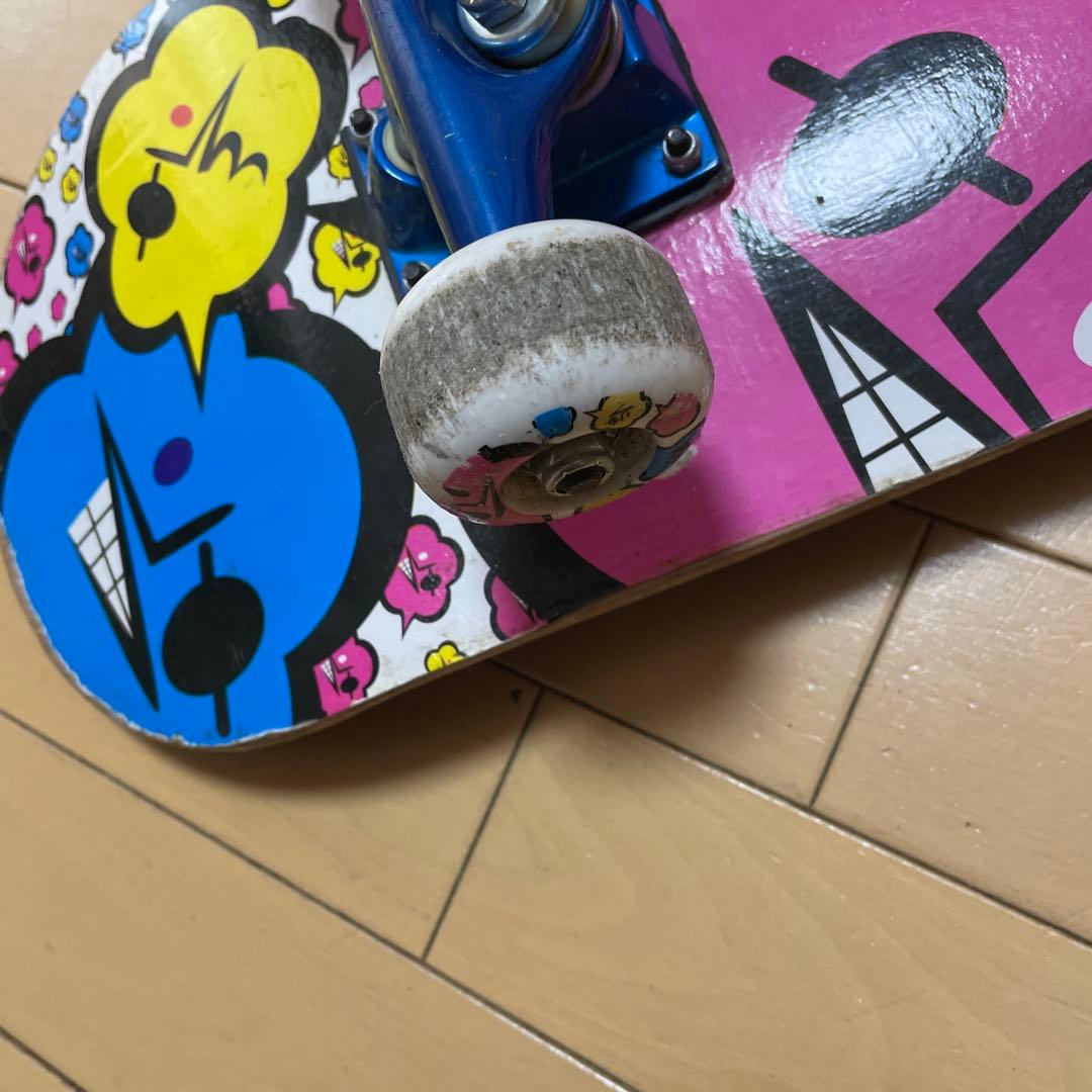 ⭐️初心者向け⭐️良品⭐️KROOKED⭐️かも⭐️スケートボード⭐️コンプリート⭐️カラフル