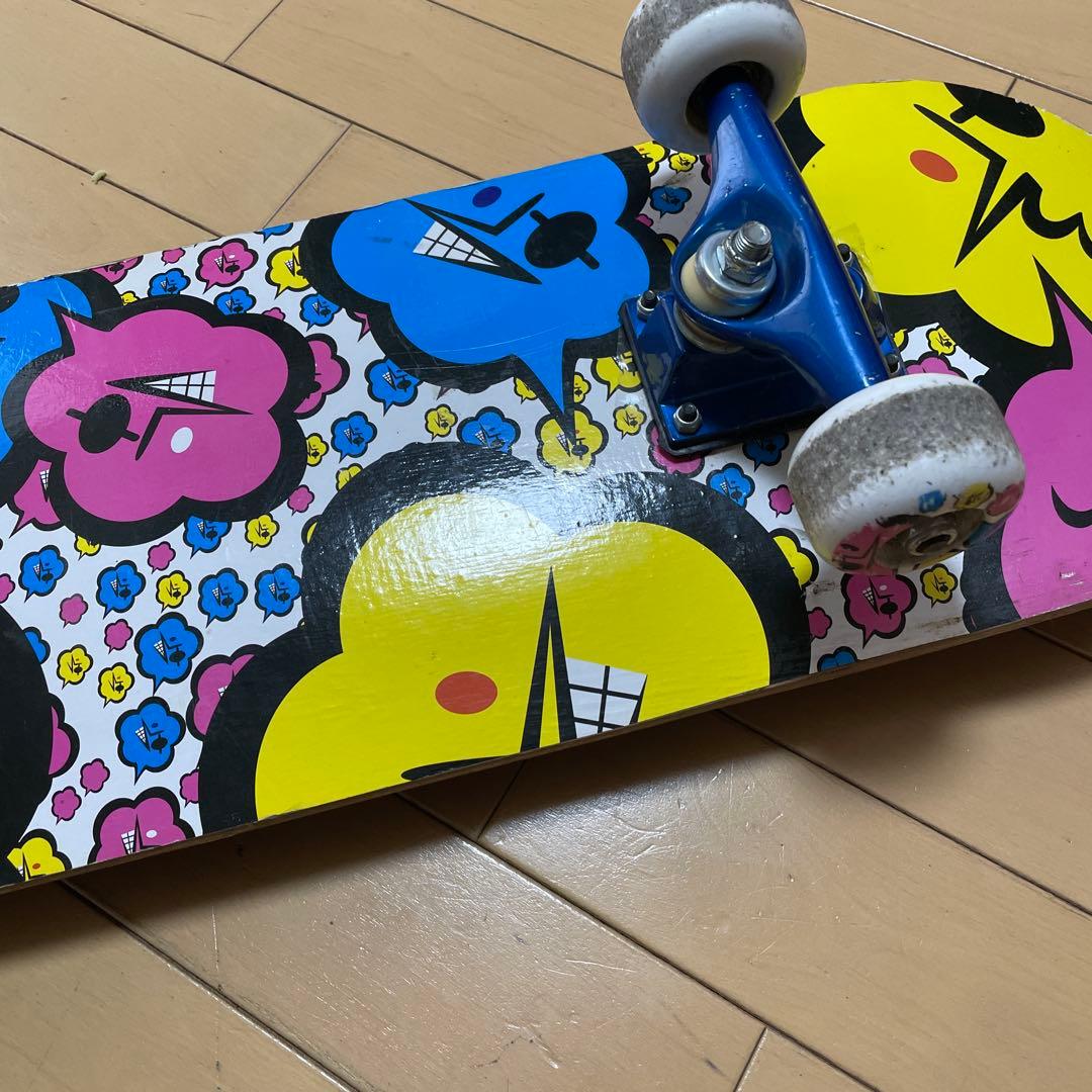 ⭐️初心者向け⭐️良品⭐️KROOKED⭐️かも⭐️スケートボード⭐️コンプリート⭐️カラフル
