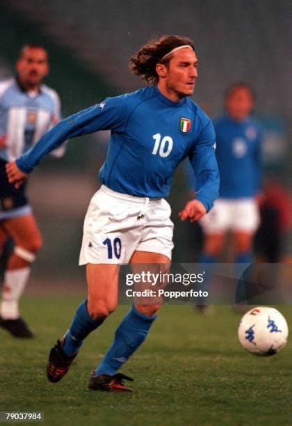 イタリア代表 2000 ホーム ユニフォーム 長袖 選手仕様