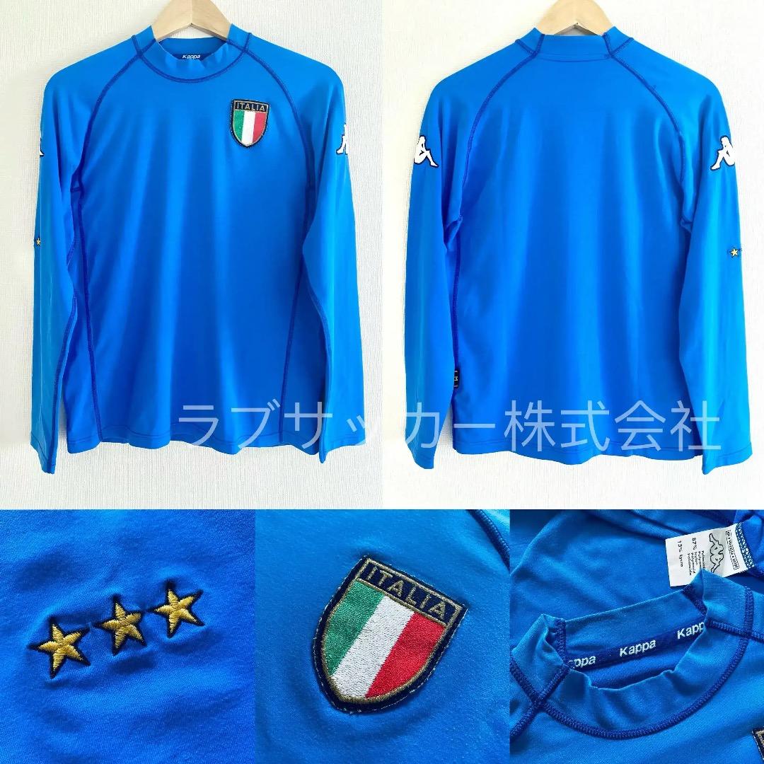 イタリア代表 2000 ホーム ユニフォーム 長袖 選手仕様
