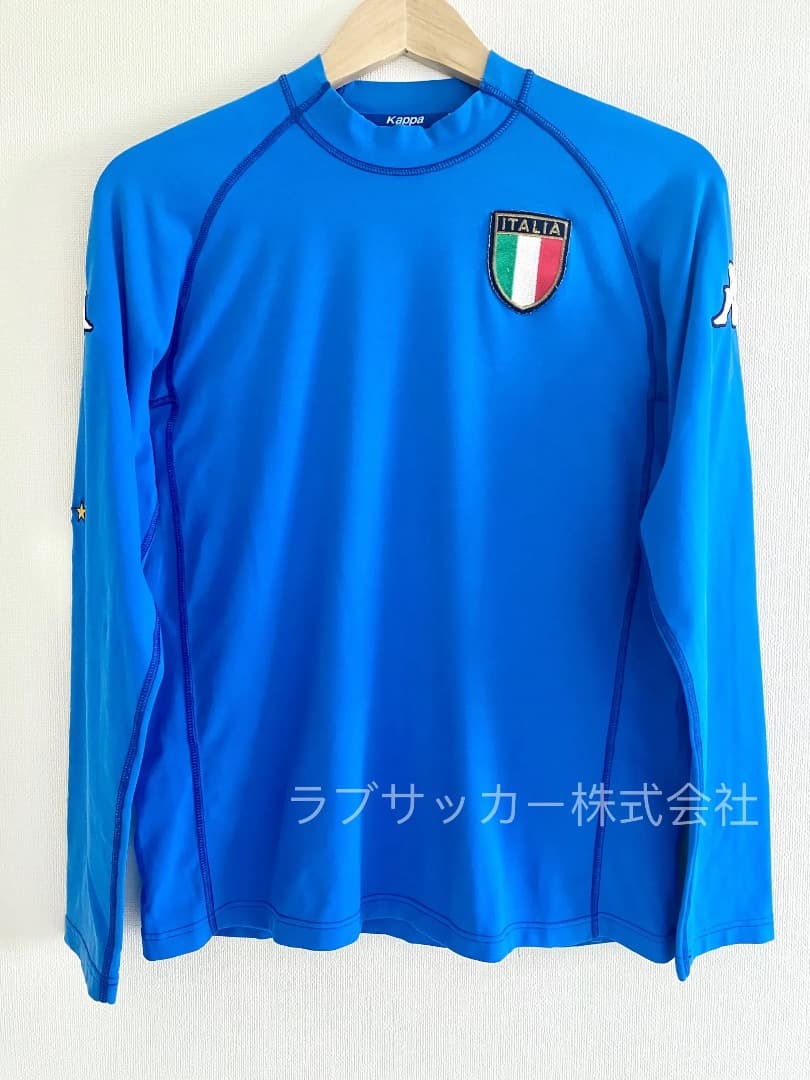 イタリア代表 2000 ホーム ユニフォーム 長袖 選手仕様