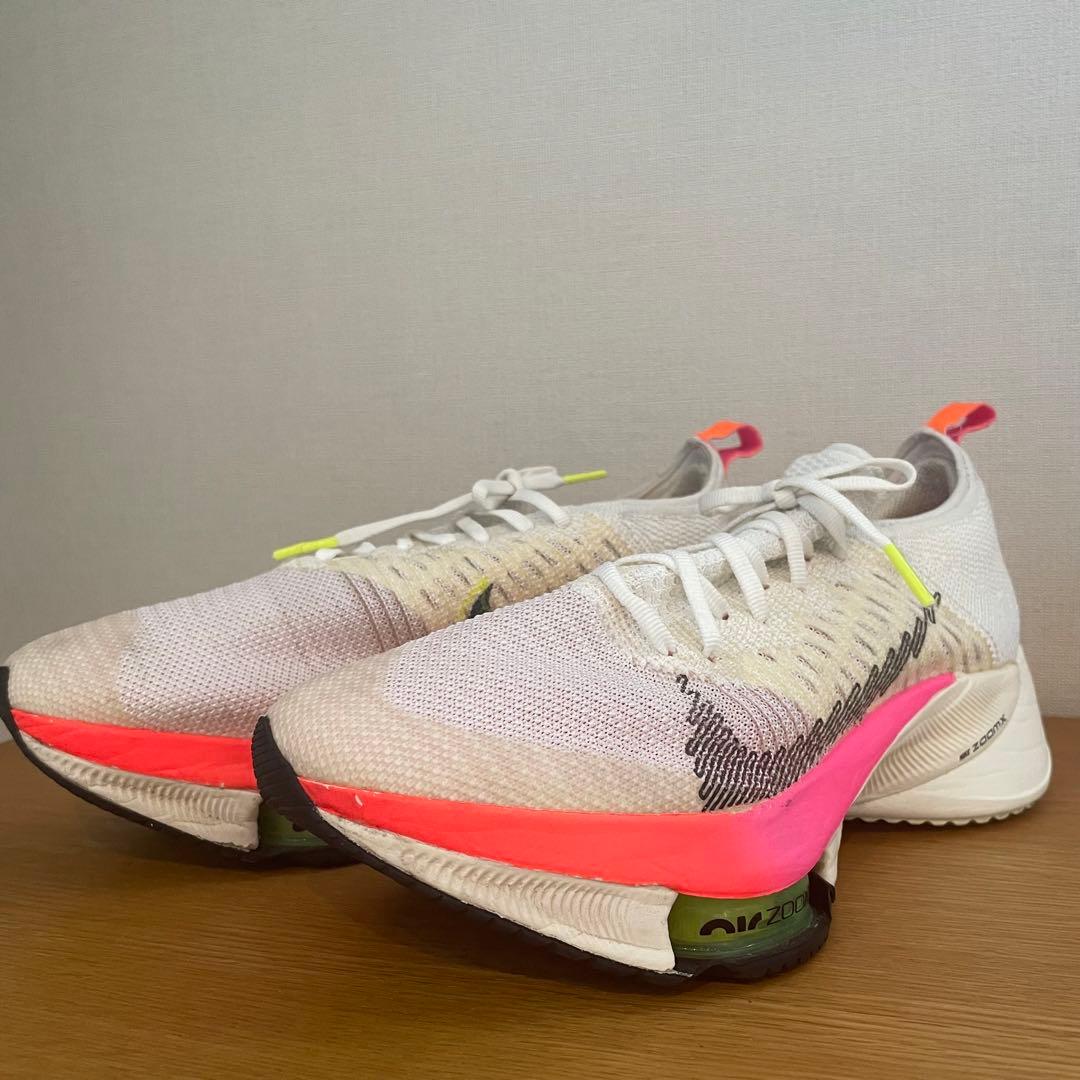 Nike ズームテンポネクスト％フライニット 25.0 ホワイト