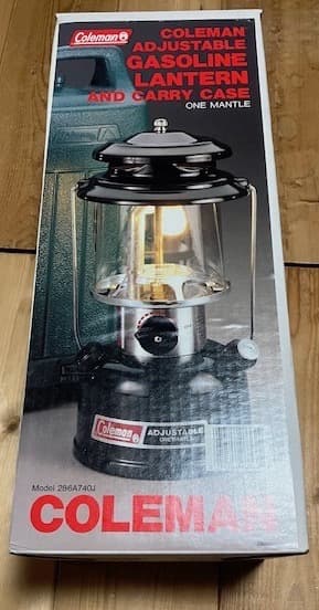 コールマン　ガソリンランタン286a ワンマントル