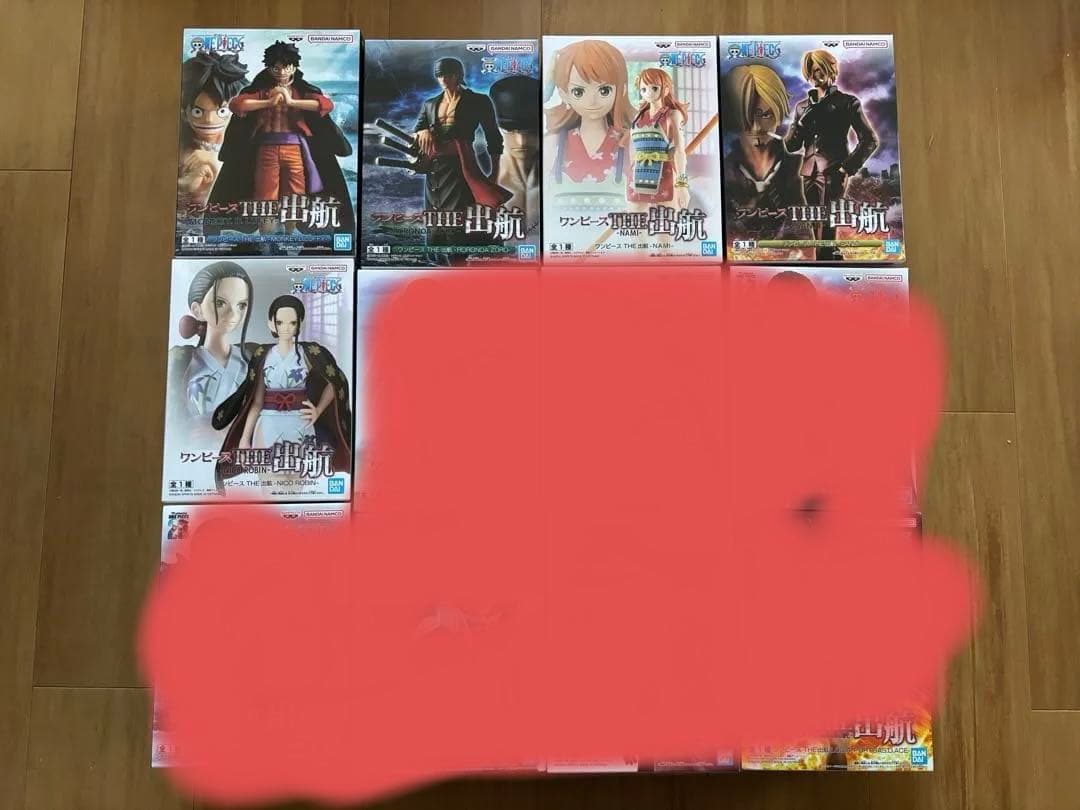 【バギーー】ワンピース　THE出航　5点セット