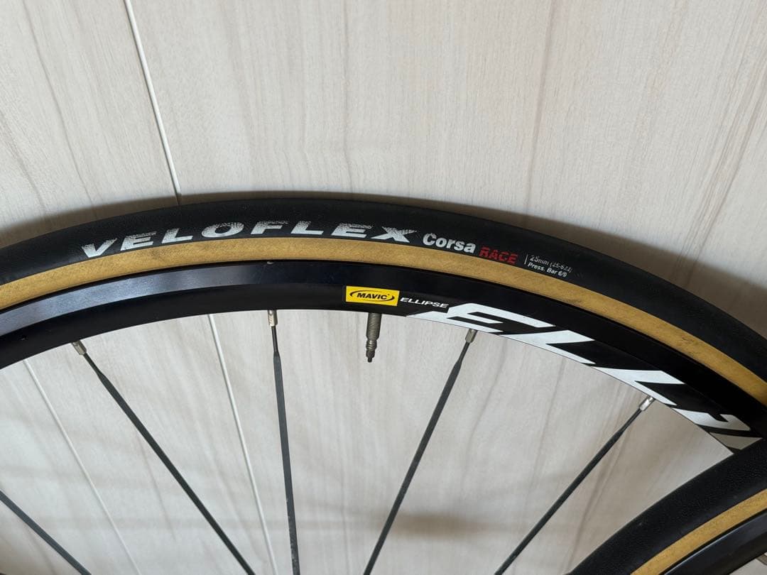 MAVIC ELLIPESE 700C VELOFLEXタイヤ Dura小ギヤ
