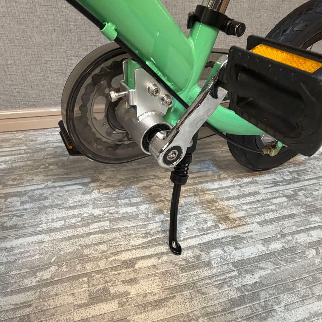 【美品】へんしんバイク　グリーン　自転車　キッズバイク　子供　12