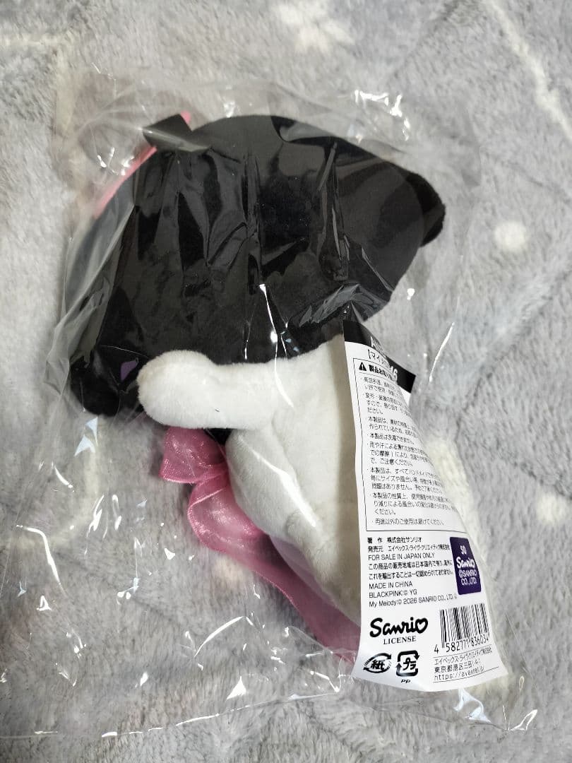 マイメロディ BLACKPINKコラボ マスコット