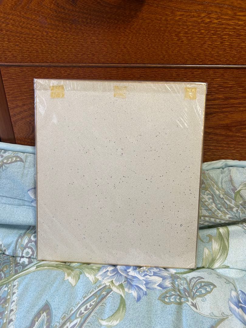 千代の富士 サイン色紙 手形