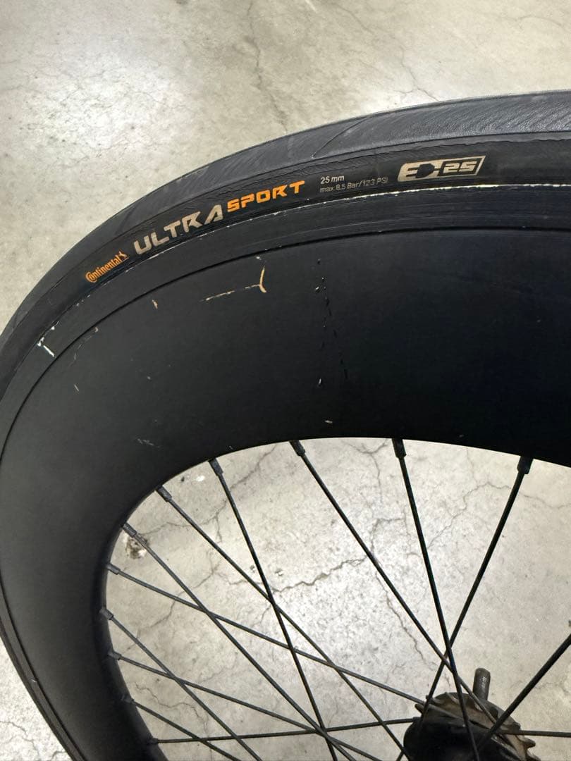 ピスト　700c アルミホイール　タイヤセット