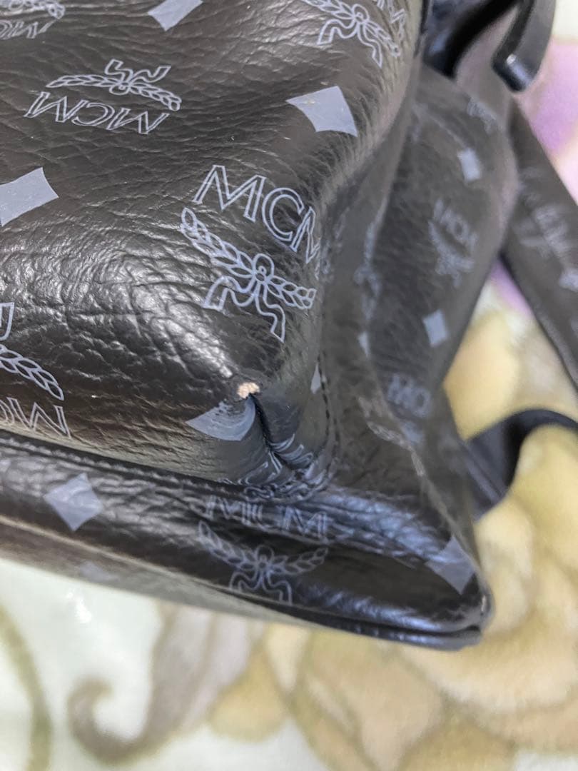 MCM リュック　ブラック