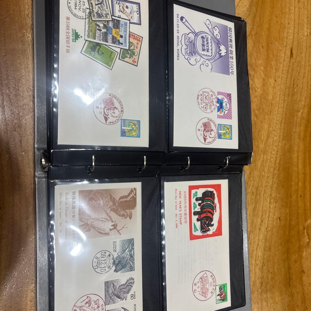 初日カバー　切手