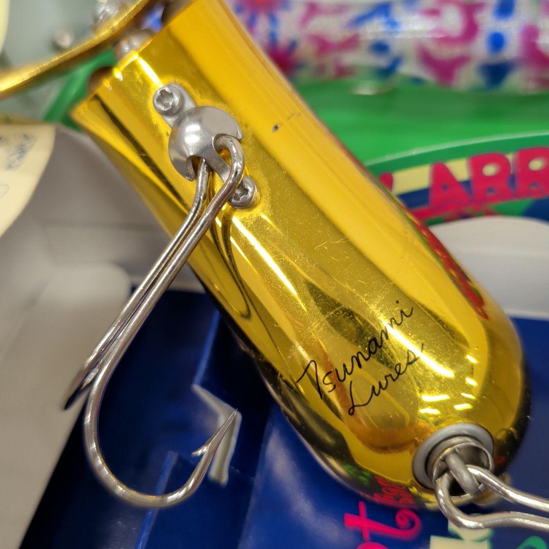津波ルアーズ Tsunami Lures ４個セット トップ