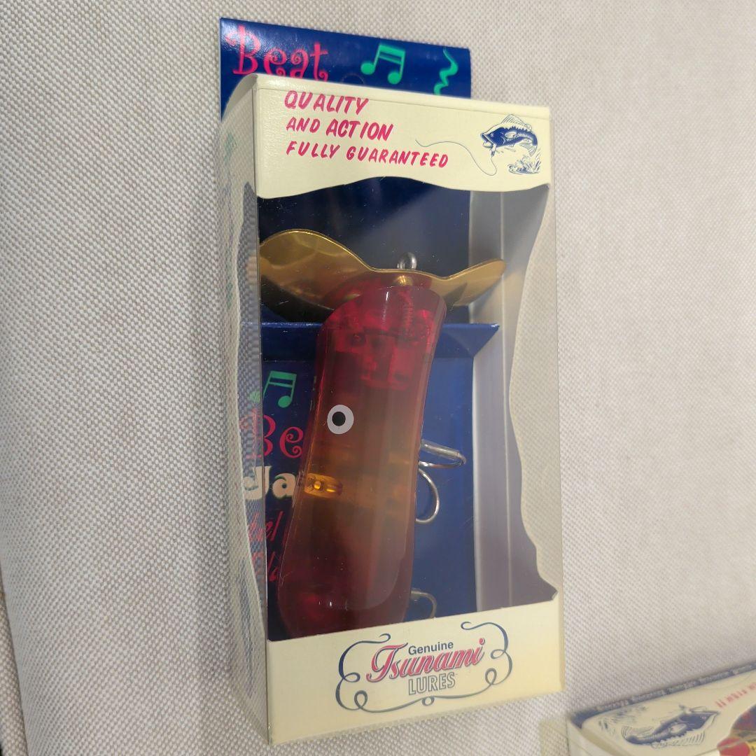 津波ルアーズ Tsunami Lures ４個セット トップ
