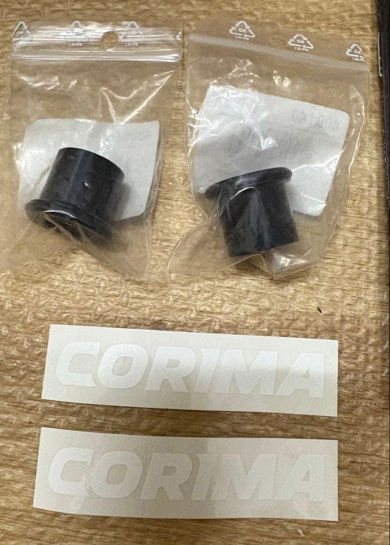 [セール中］ CORIMA スルーアクスルアダプター ステッカーセット