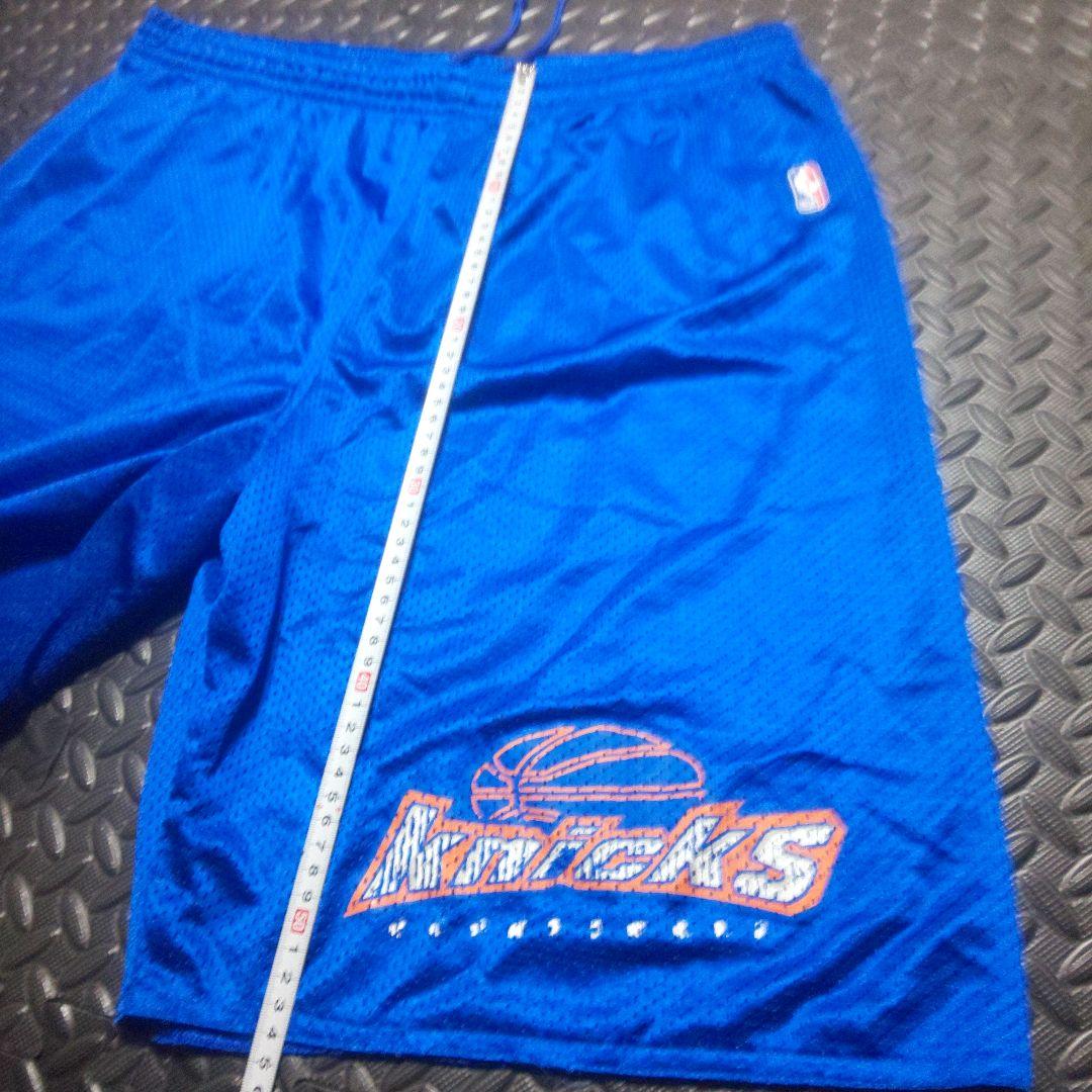 90s ニューヨーク ニックス KNICKS バスパン バスケットボールパンツ