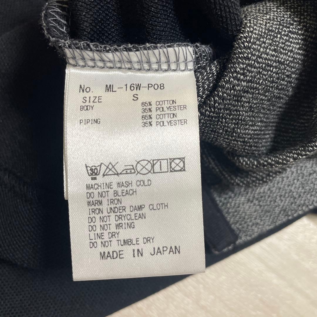未使用品 マークアンドロナ メンズ ゴルフ 厚手 半袖 シャツ サイズS 日本製