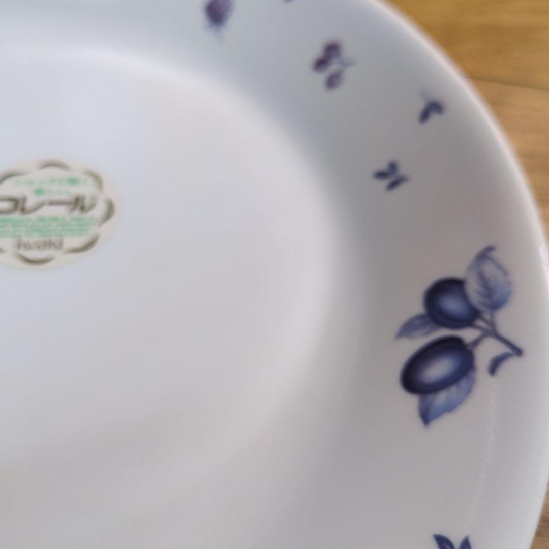 新品未使用★コレール★CORELLE★プラム★プレート皿・深皿★9点セット