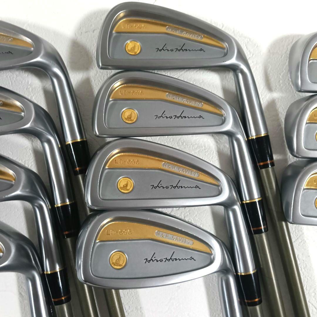 本間 HONMA LB-606 24金 アイアン 11本 金モグラ K24 星4