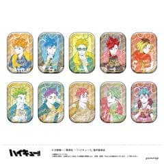 【セット】ハイキュー！！スクエア缶バッジ（オフショット×カラー第一弾・第二弾）