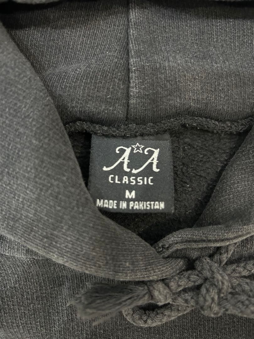 00s Slip Knot スリップノット パーカー フェード 両面プリント短丈