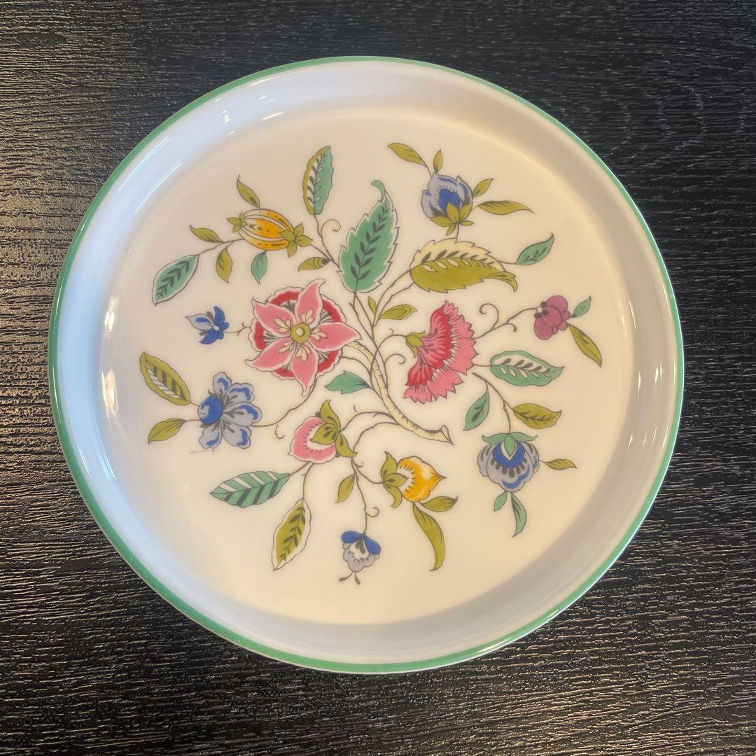 MINTON ハドンホール4点セット　ケーキスタンド　ケーキ皿2枚　小皿1枚