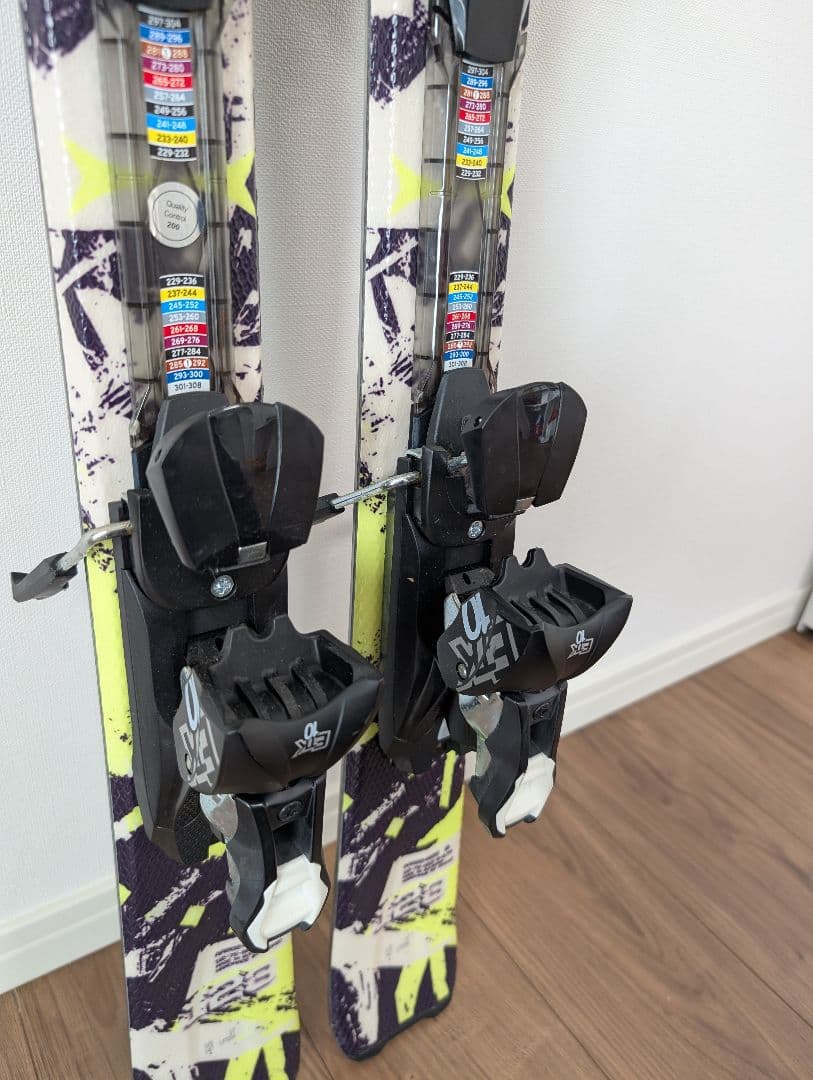 【美品】ATOMIC ETL 123cm ミッドスキー ビンディング付 調整可