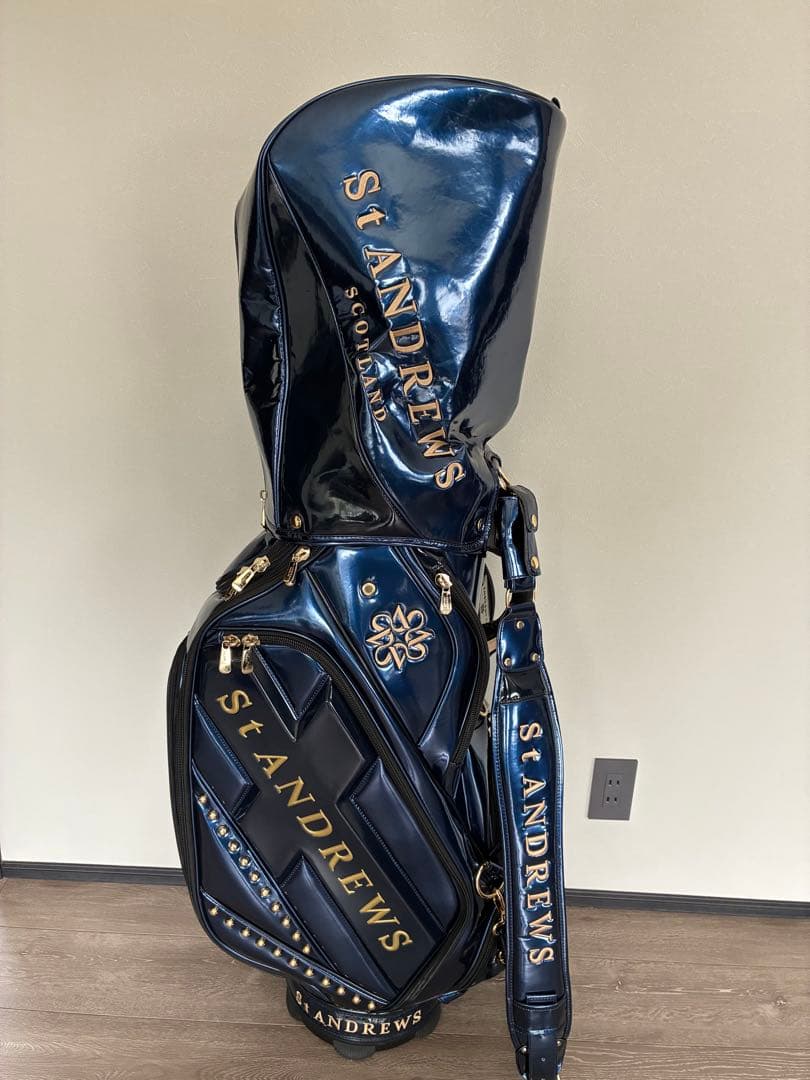 StAndrewsセントアンドリュースキャディバッグ　レア極美品ラウンド1回のみ