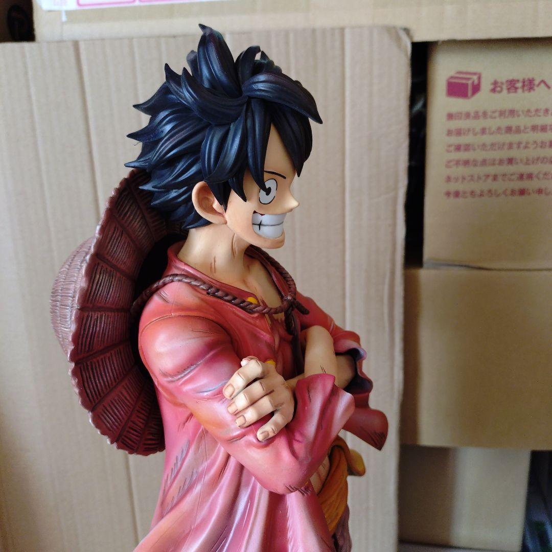 ワンピース　ベースショップ　ルフィ　リペイント　セピアカラー