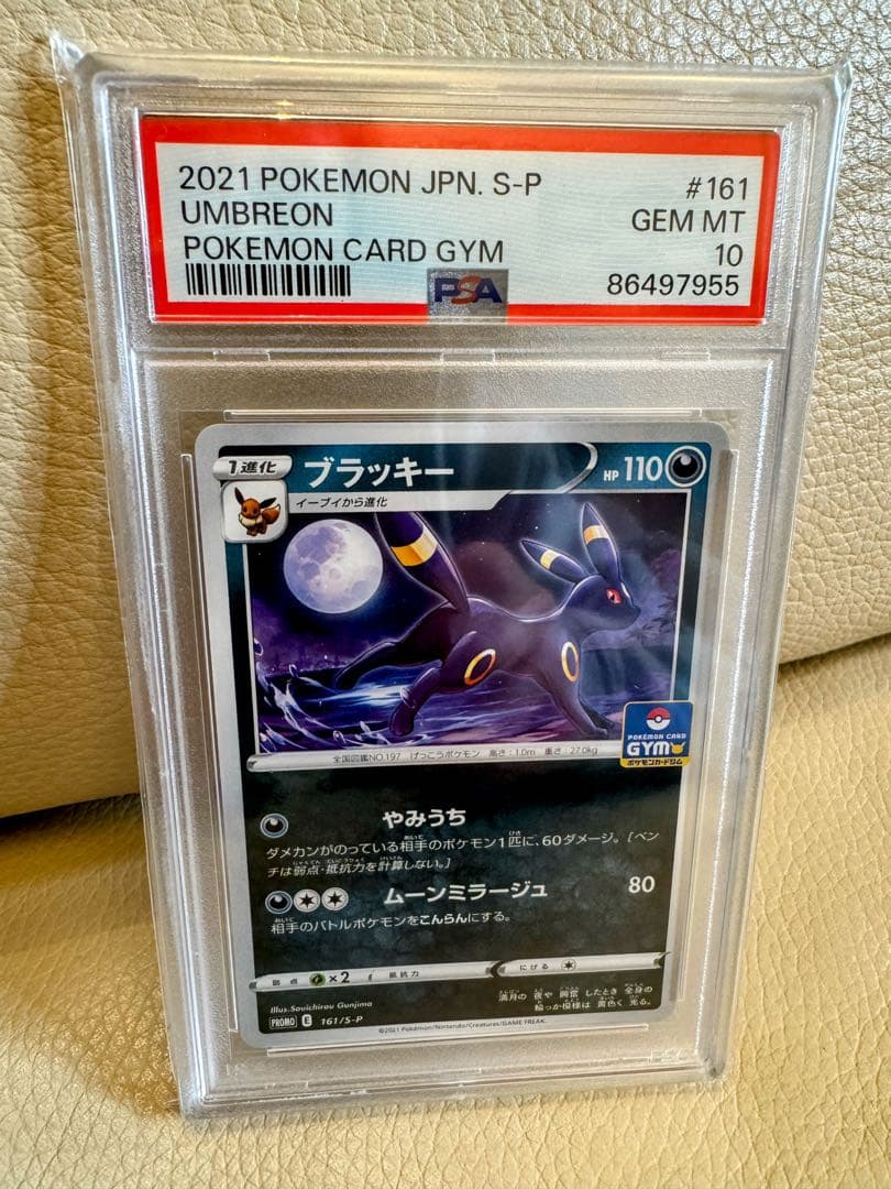 PSA10 ブラッキー 161/S-P ジムプロモ Umbreon 希少！