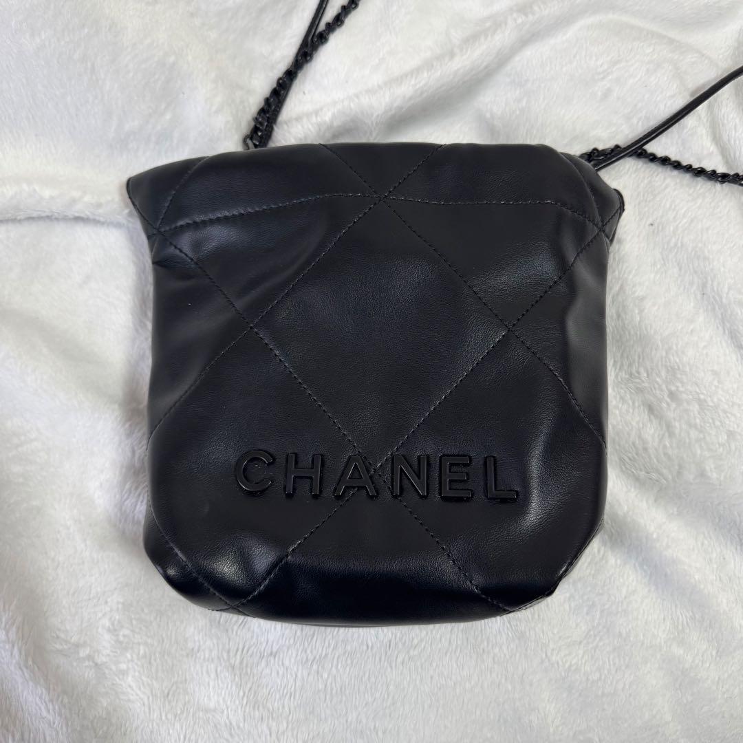 CHANEL シャネル 22 ミニ ソーブラック ノベルティ