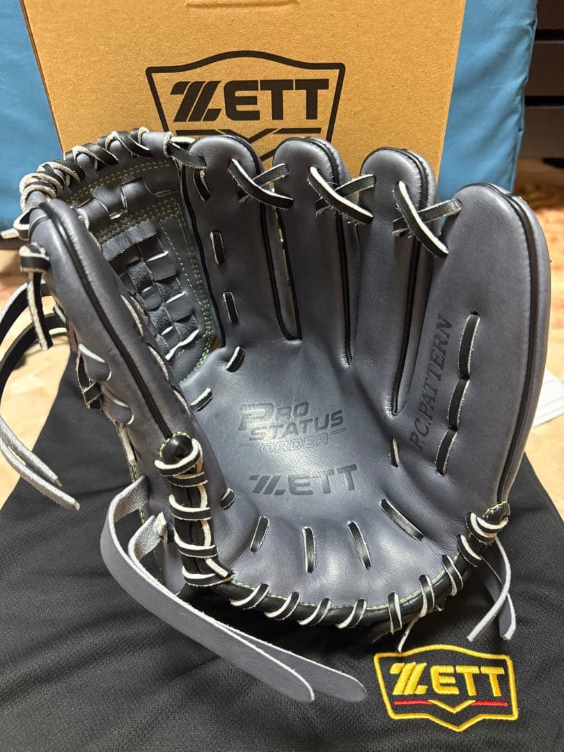 【新品型付済】ZETT　プロステイタス　硬式投手用オーダー　2026千賀新モデル