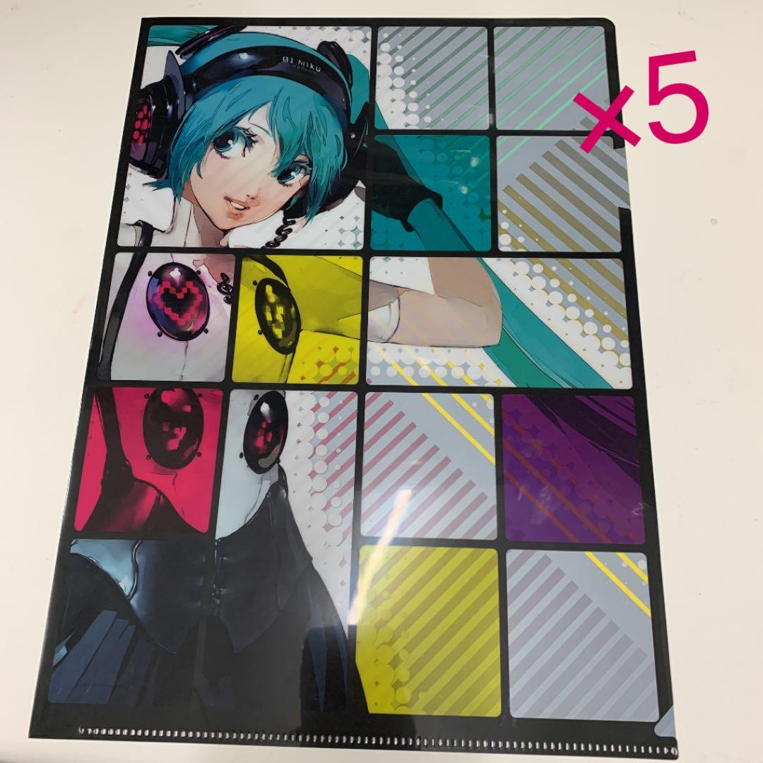 初音ミク  4種類 クリアファイル