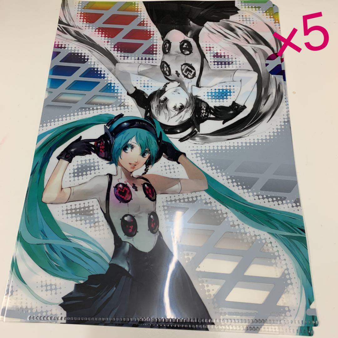 初音ミク  4種類 クリアファイル