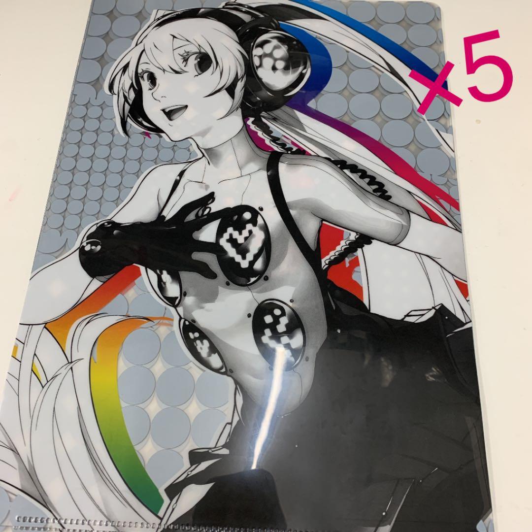 初音ミク  4種類 クリアファイル