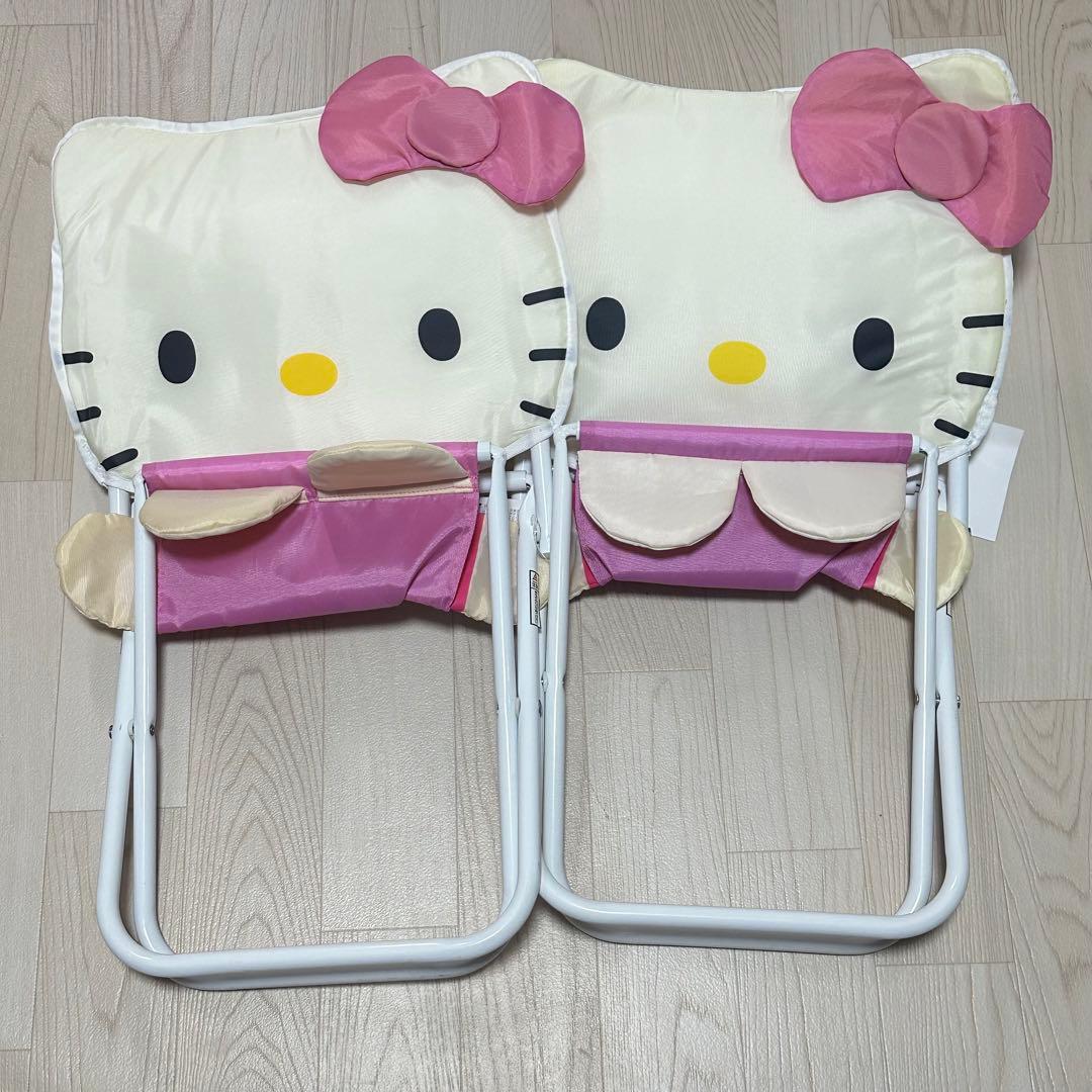 キティ レトロ 折りたたみチェア