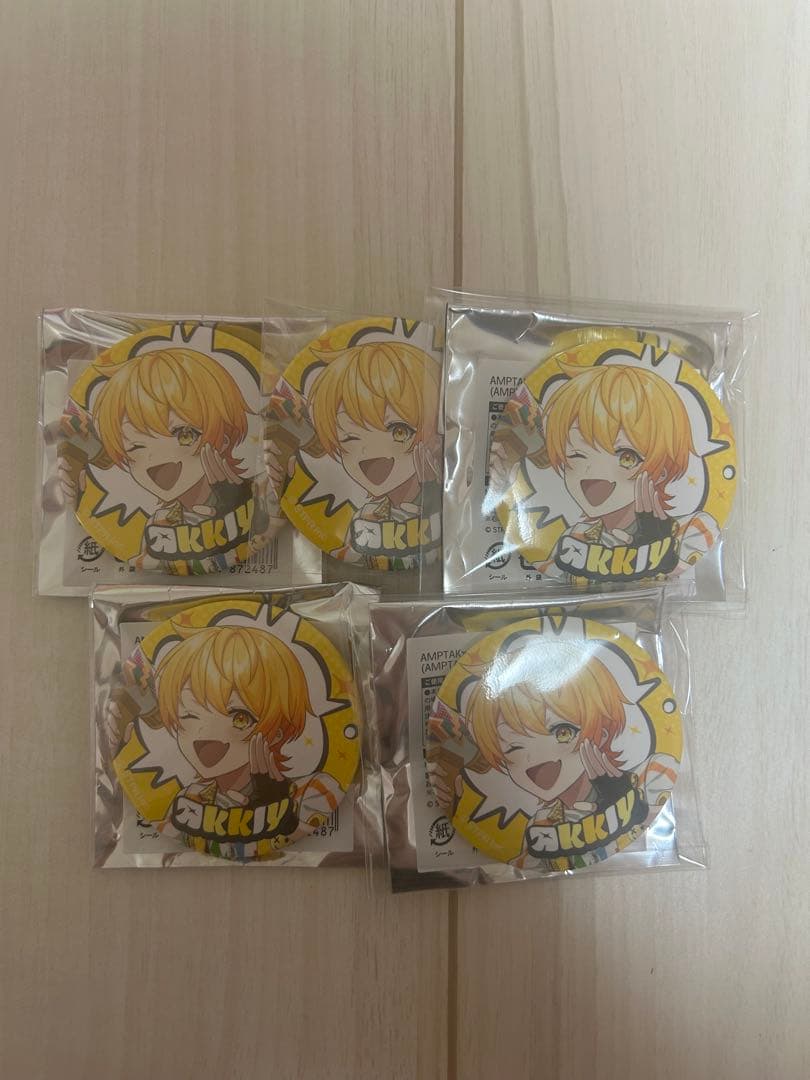 あき ページ あっきぃさん 等身×5個、デフォ×7個