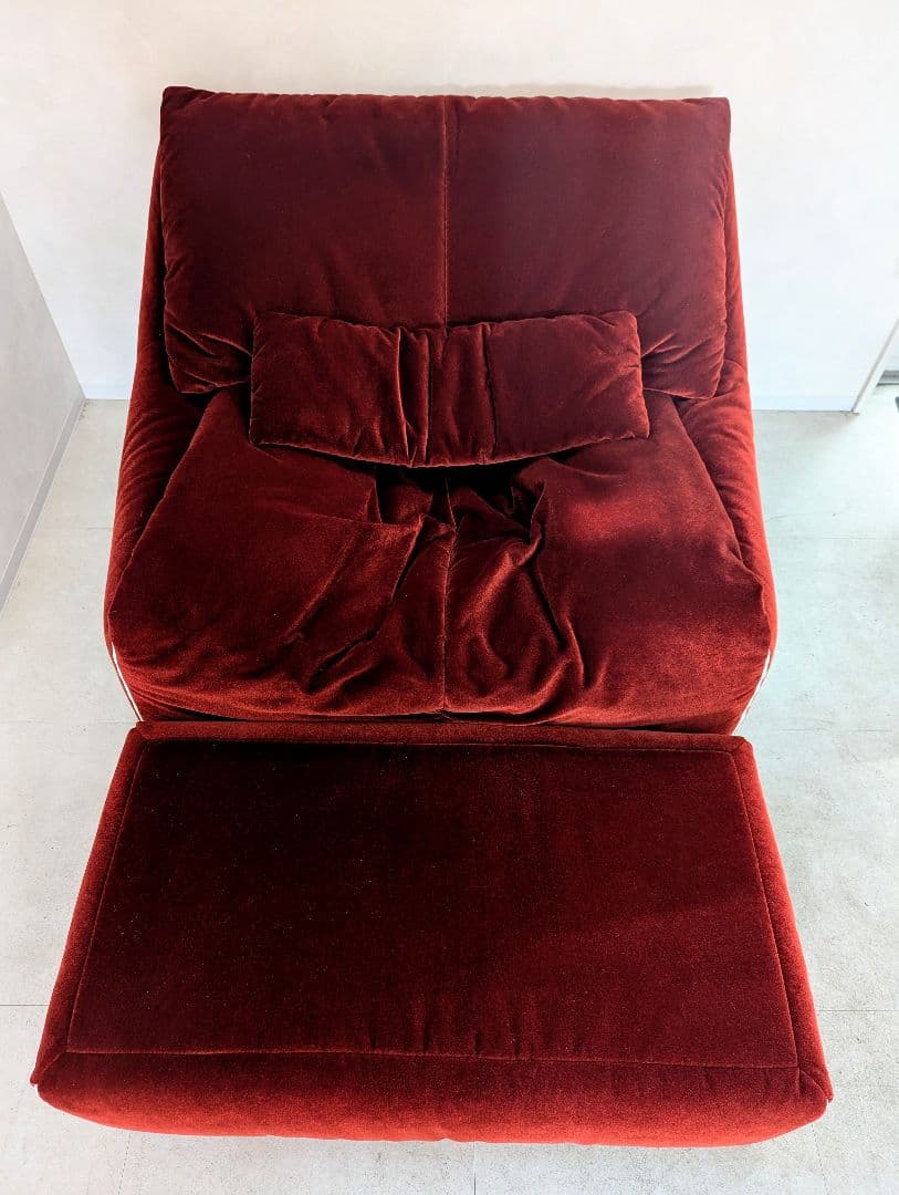 稀少モデル【ligne roset】リーン ロゼ プリューミー 1Pソファ＆パフ