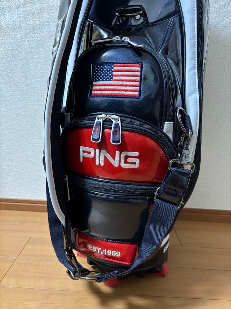 ピン Mr.PING キャディバッグ CB-C2201 日本限定品 美品