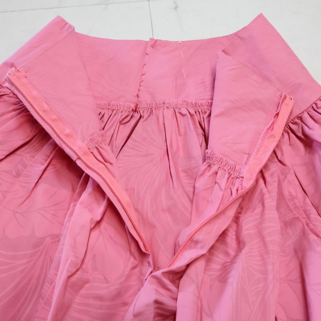 【美品 ハワイ製フラダンス用衣装】チェリーピンク PukalaniFashion