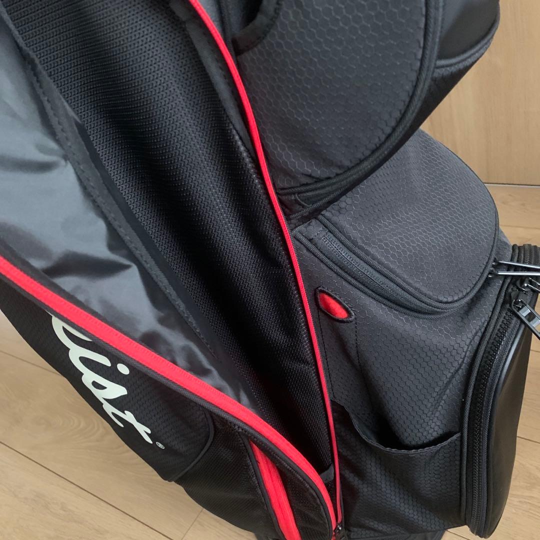 美品Titleist キャディバッグ 15分割 TB22CT8 10型 ブラック