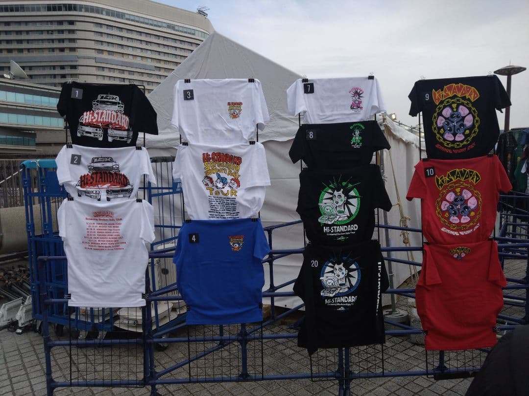 HI-STANDARD 黒 Tシャツ SNB ツアーt XL