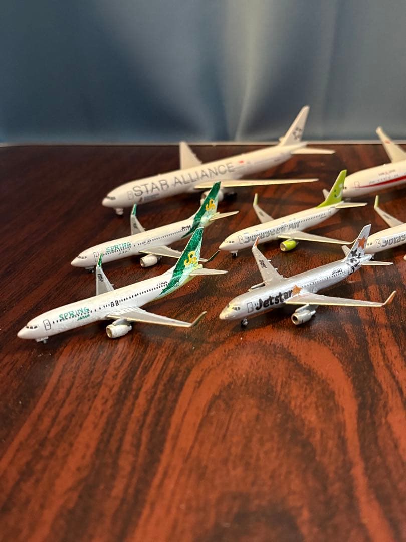 エフトイズ　日本のエアライン herpa LCC航空会社14機セット
