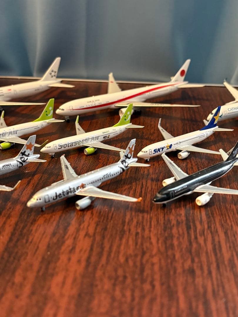 エフトイズ　日本のエアライン herpa LCC航空会社14機セット