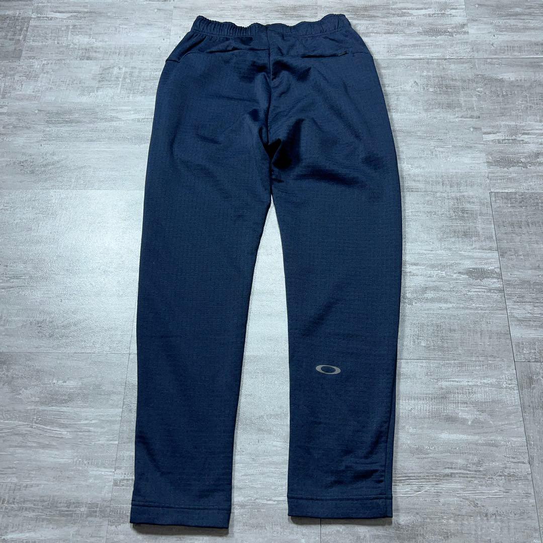 美品 OAKLEY オークリー ジャージ セットアップ 上下 ネイビー S-M