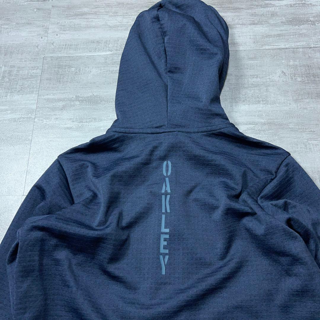 美品 OAKLEY オークリー ジャージ セットアップ 上下 ネイビー S-M