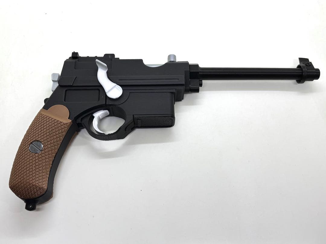 モーゼルC96、マンリッヒャーM1896レプリカモデル セット (機能、金属なし