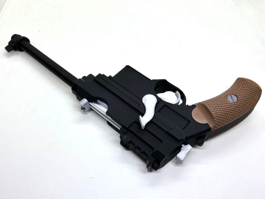 モーゼルC96、マンリッヒャーM1896レプリカモデル セット (機能、金属なし