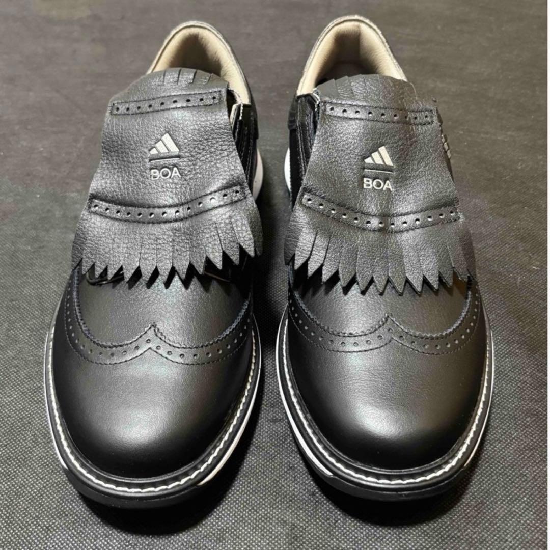 25cm adidas Golf MC87 BOA ゴルフシューズ ブラック