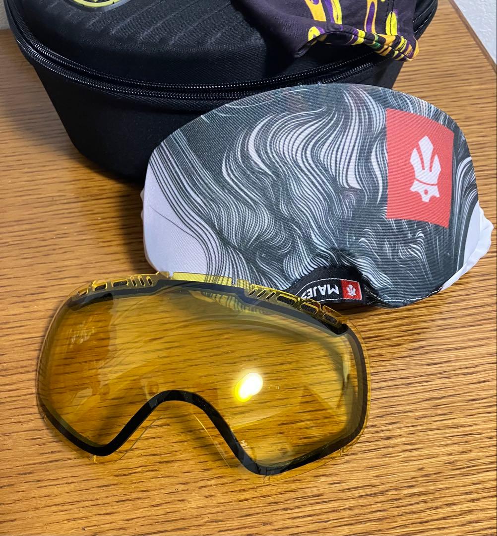 VONZIPPER FEENOM メンズ ゴーグル ナイターレンズ　ケース付